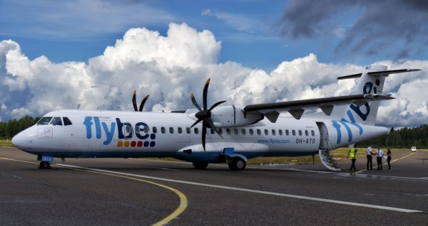 Flybe Airline Guernsey-Heathrow Route